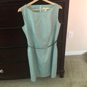 Light green/blue Hugo Boss shift dress